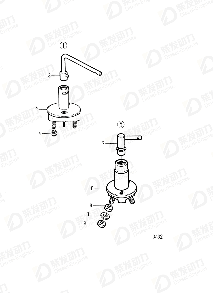 VOLVO Handle 243700 Drawing